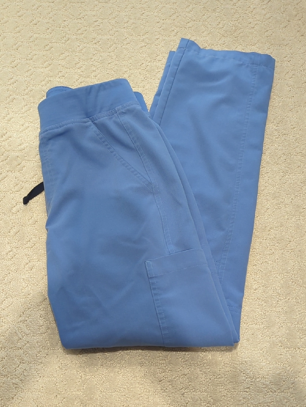 Women's Ceil Blue FIGS Utility Scrub Pants